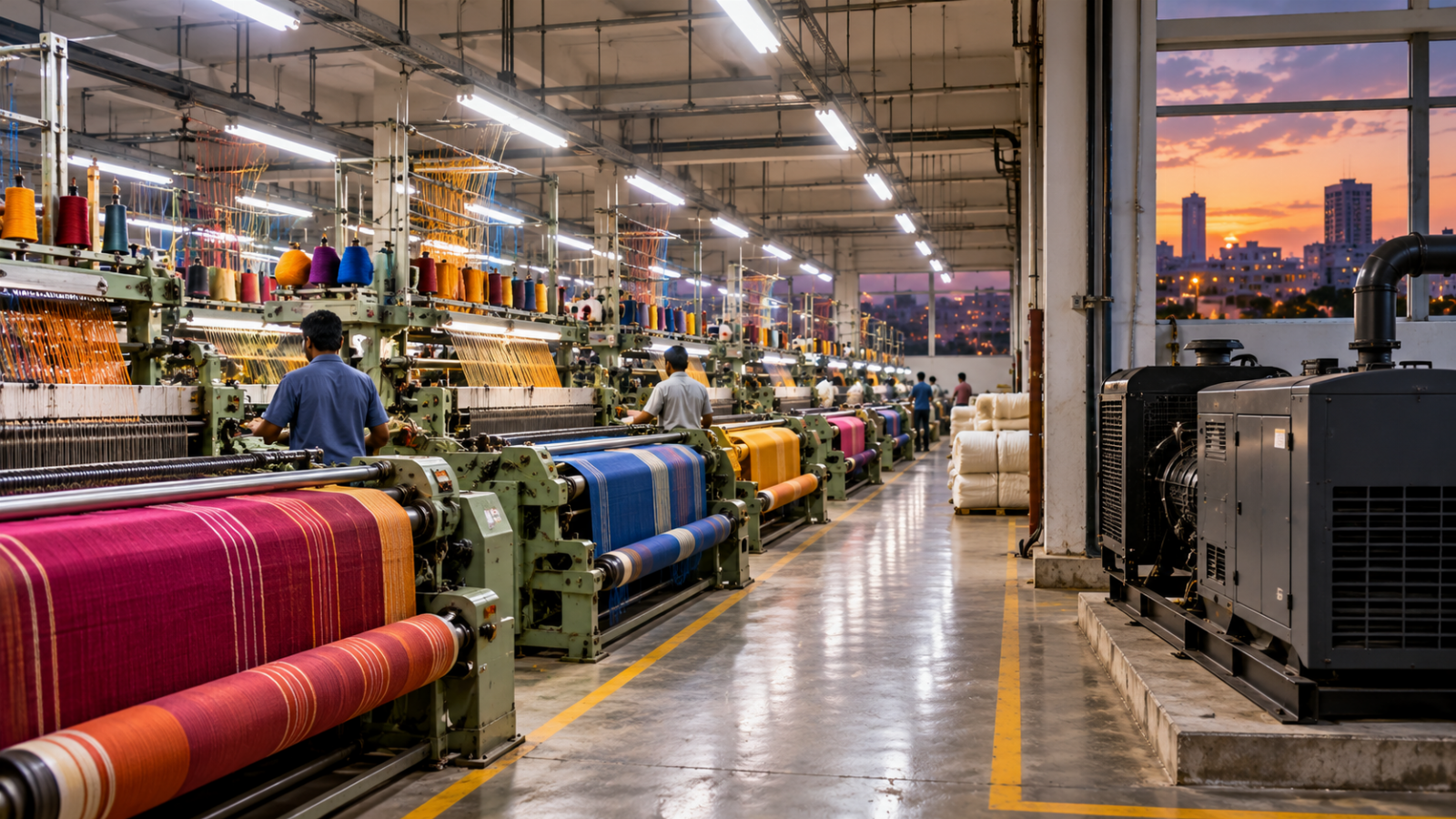 DGVCL power cut rolled back, relief for Surat textile units before Diwali
